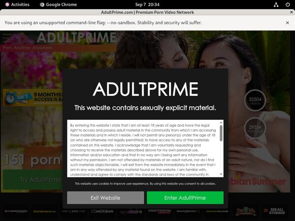 Adultprime.com Passwords 2016