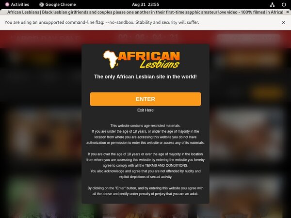 African Lesbians Discount Coupon