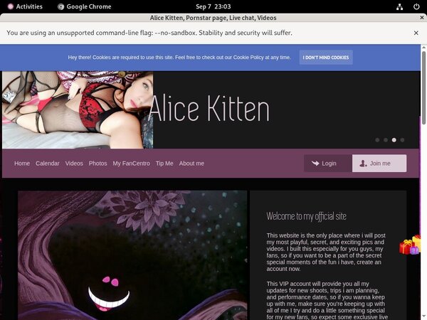 Alice Kitten Member Discount