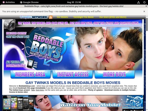 Beddableboys Accounta