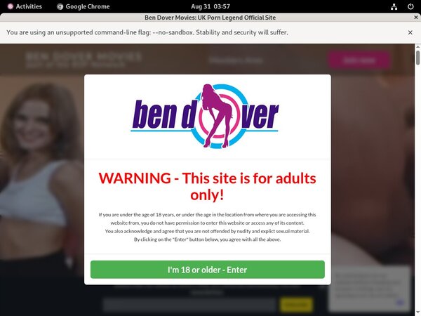 Bendovermovies.com Benutzername