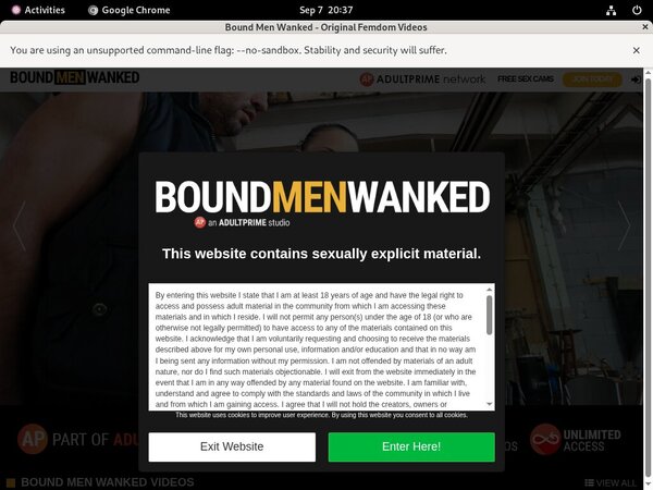 Boundmenwanked Pay With