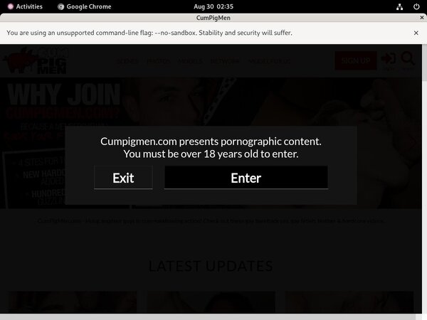 Cum Pig Men Join Link