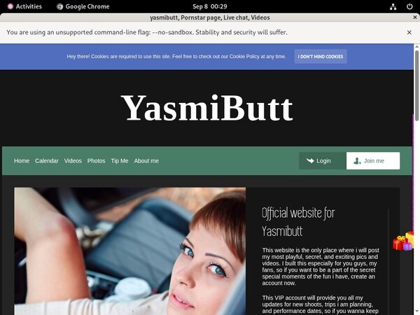 Deal Yasmibutt.modelcentro.com
