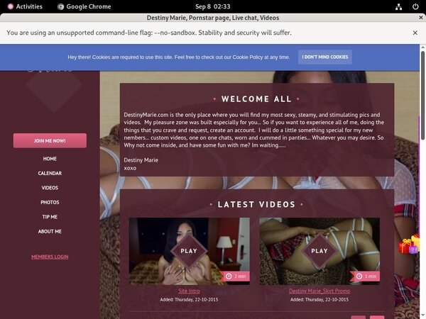 Destiny Marie Official Site