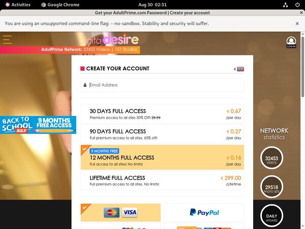 Digital Desire Accounts For Free