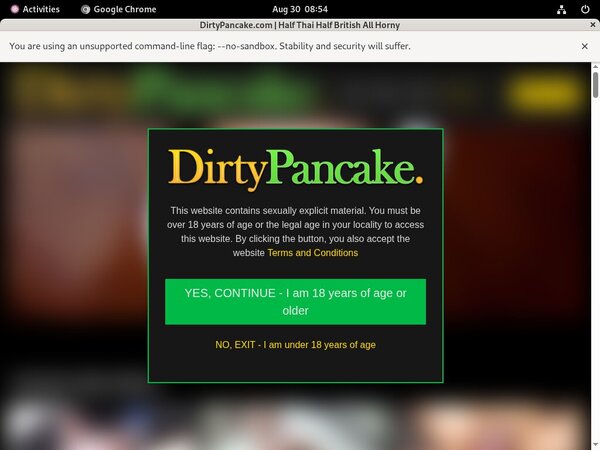 Dirtypancake.com Review Site