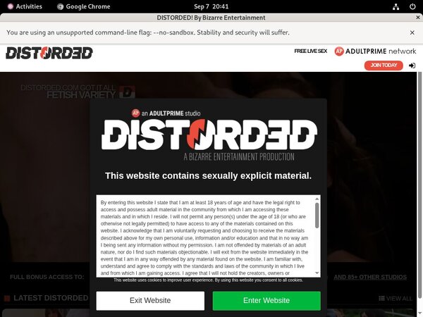Distorded Free Trial Option