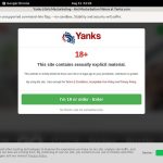 Dutch Yanks Login Password