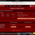 FRENCH GIRLS FEET Premium Account Free