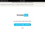 Footsiebay With Mastercard