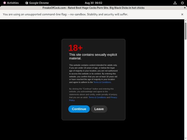 Freaks Of Cock Get A Password
