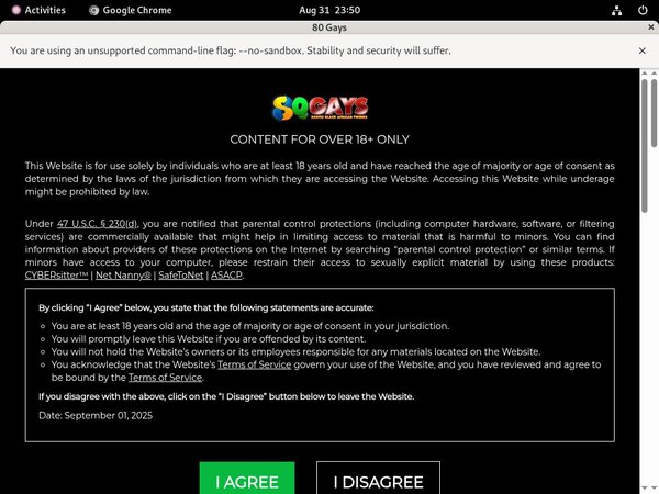 Free 80gays.com Acounts
