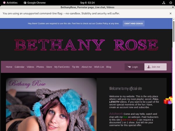 Free BethanyRose Trial Offer