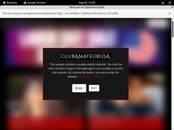 Free Club Amateur USA Account And Password