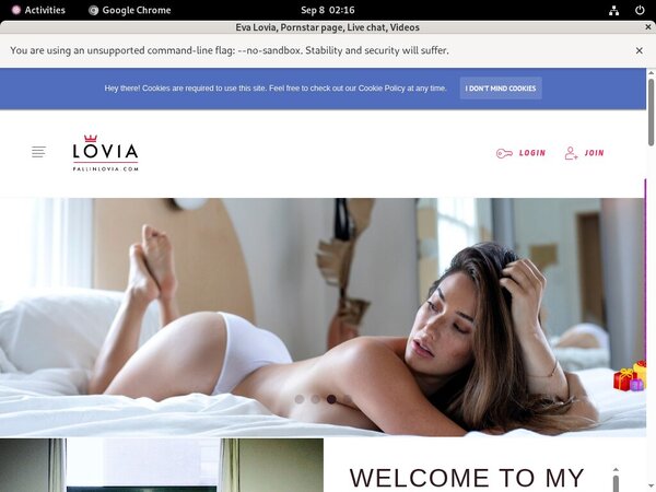 Free EvaLovia Login Account