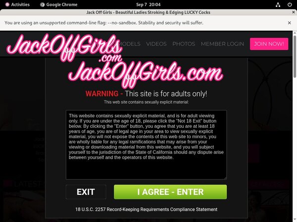 Free Jackoffgirls Login Accounts