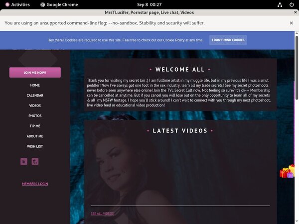 Free MrsTLucifer Account Password