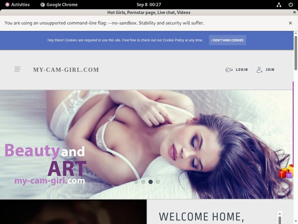 Free My-cam-girl.com Video