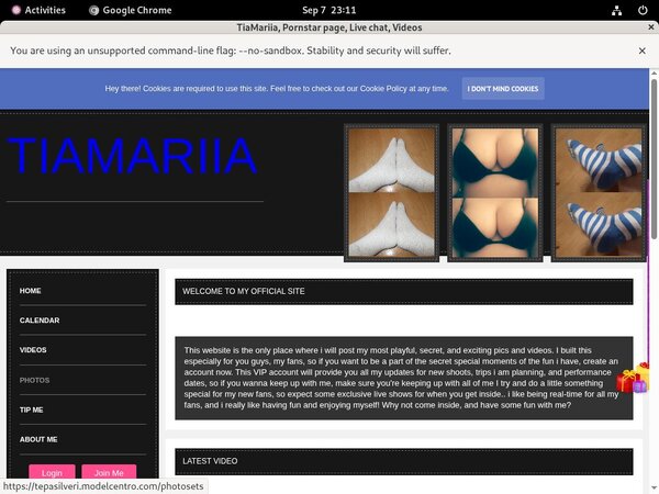 Free TiaMariia Username And Password
