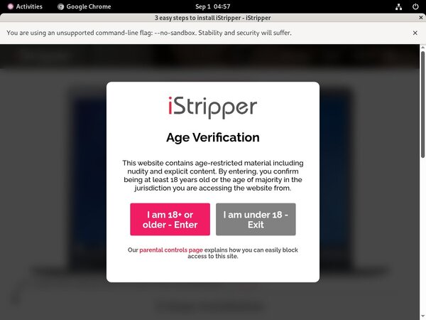 Free Trial For IStripper