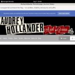 FreeAudrey Hollander Password