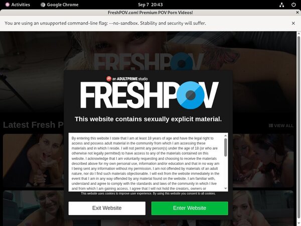 Fresh POV Trial Membership Deal