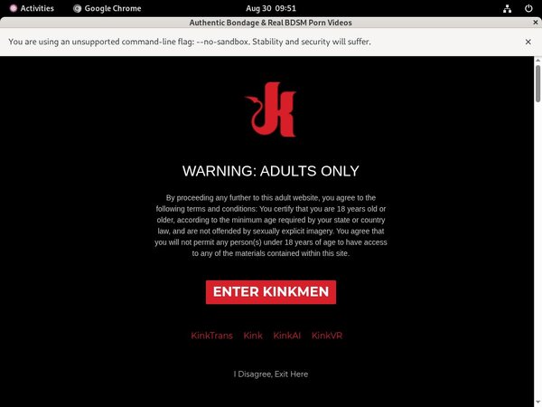 Kink Men Free Trial Acc