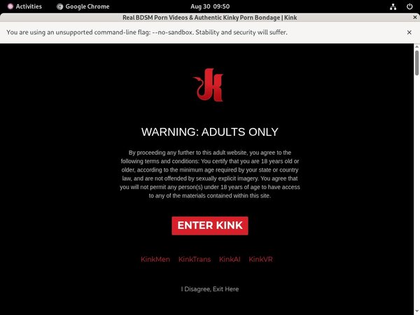 Kink.com Website Accounts