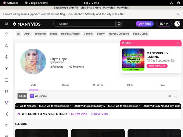 Manyvids.com Id Password