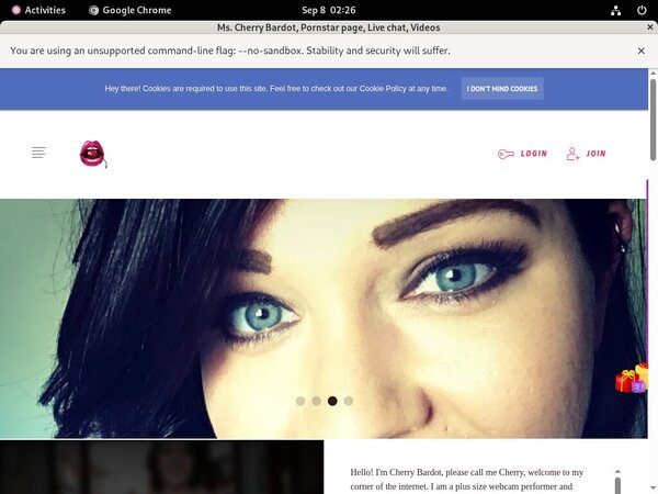 Ms. Cherry Bardot Discount