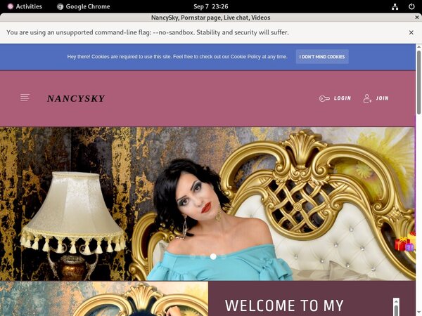 NancySky Sign Up