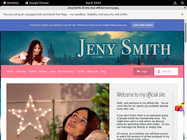 Net Jenysmith Free Logins