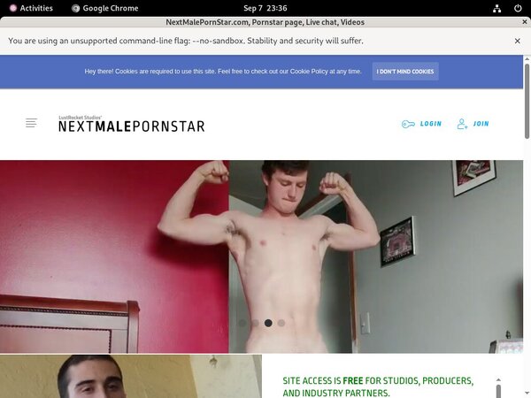 NextMalePornStar.com Pass Premium