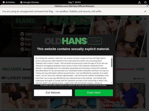 Old Hans Jpost