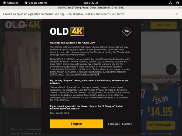 Old4k.com With Discover Card