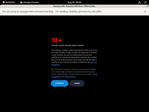 Passion-hd.com Trial Login