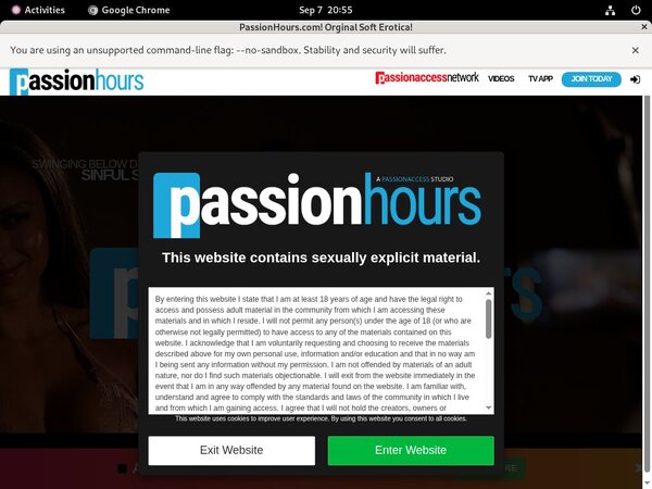 Passionhours.com Fresh Passwords