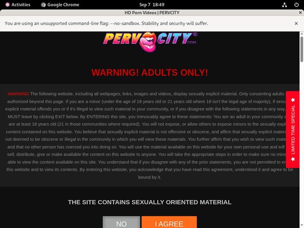 Pervcity Join Discount