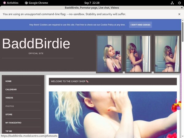 Porno Baddbirdie.modelcentro.com