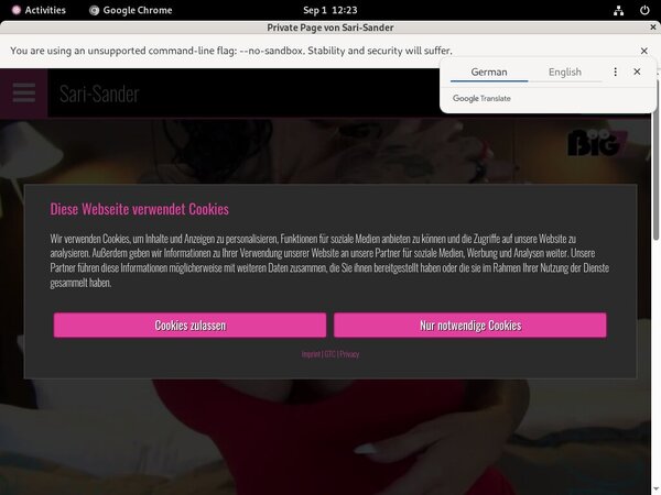 SariSander Membership Trials