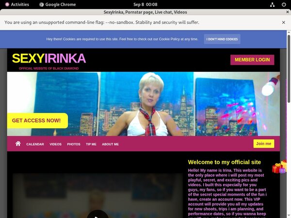 Sexyirinka.modelcentro.com Pics