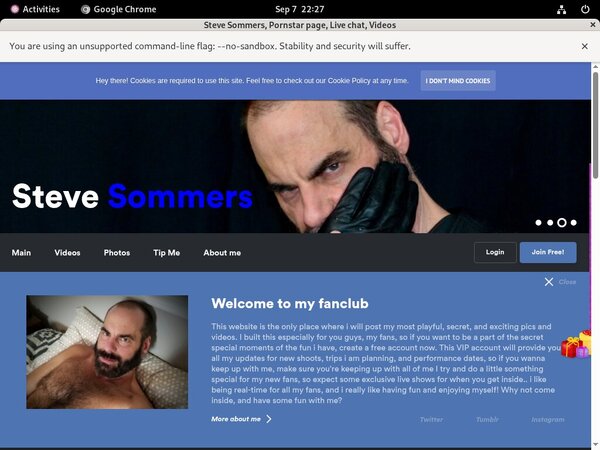 Stevesommersxxx.com Id Password