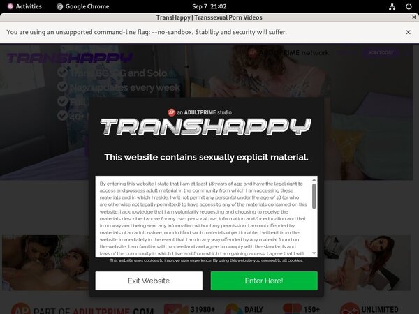 Transhappy.com Limited Discount