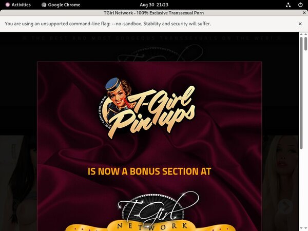 Trial TGirl Pinups Free