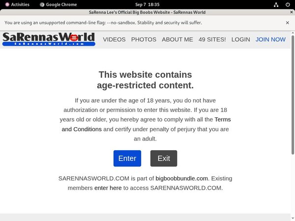 Try Sarennasworld.com For Free