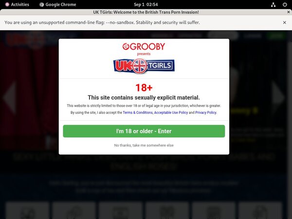UK TGirls Pay Site