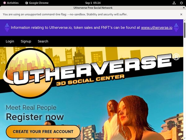 Utherverse Free Trial Code