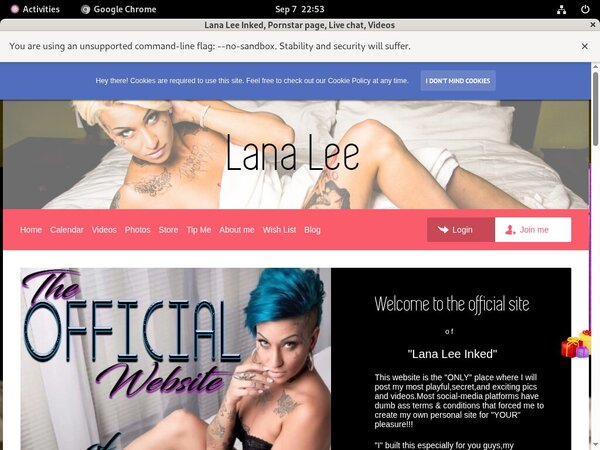 Videos My-lana-lee