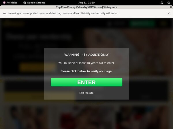 Vipissy Without Paying